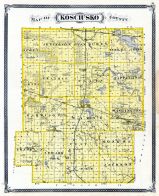 Koschusko County, Indiana State Atlas 1876
